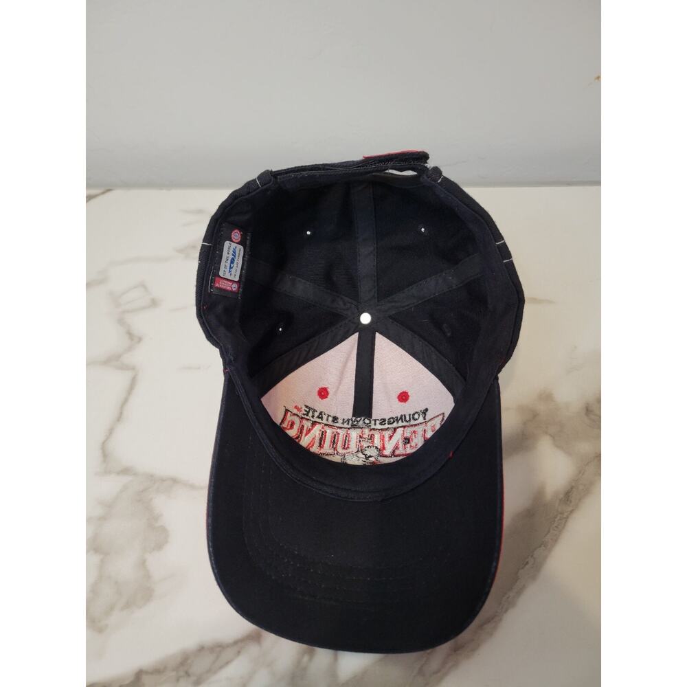 Top Of The World Red Black Youngstown State Penguins NCAA Men's Cap Hat - Picture 7 of 8